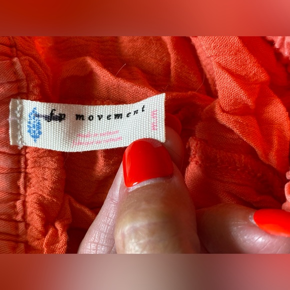 FP Movement Sure Thing Wide Leg Palazzo Pants Medium - Picture 16 of 16